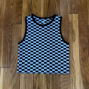 Brand: Aura, Size: s/m, Color: black/gray-white checkered